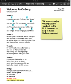 Pivitec and the Onsong App
